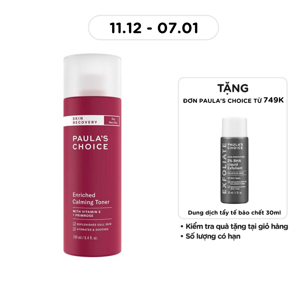 Skin Recovery Enriched Calming Toner 190ml