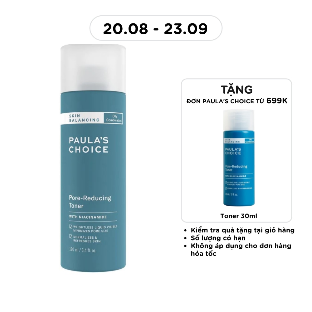 Nước Cân Bằng Paula's Choice Skin Balancing Điều Chỉnh Lỗ Chân Lông 190ml image
