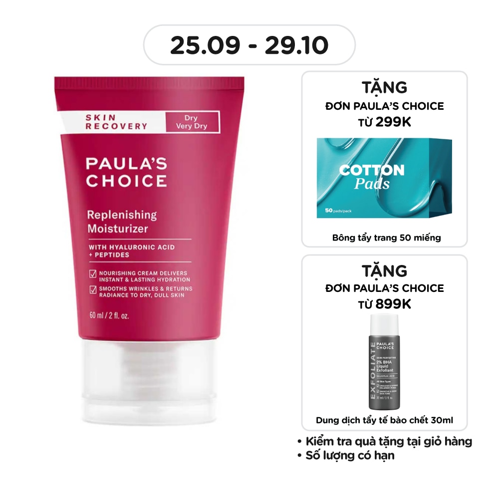 Kem Dưỡng Ẩm Đêm Paula's Choice Skin Recovery Replenishing 60ml
