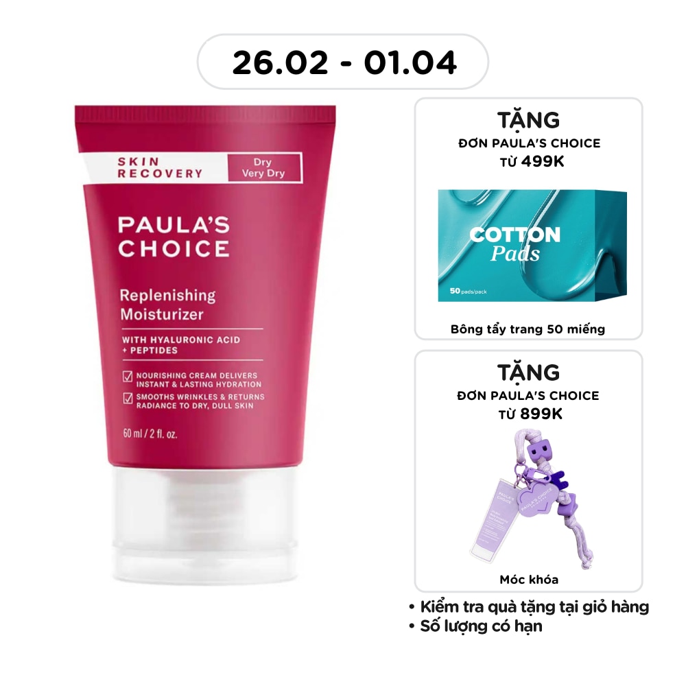 Kem Dưỡng Ẩm Đêm Paula's Choice Skin Recovery Replenishing 60ml