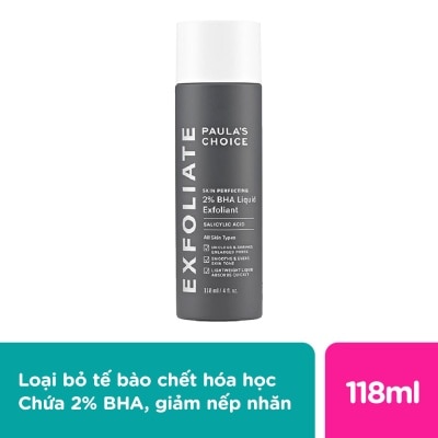 PAULA'S CHOICE - Dung Dịch Loại Bỏ Tế Bào Chết Paula's Choice Skin Perfecting 2% BHA 118ml