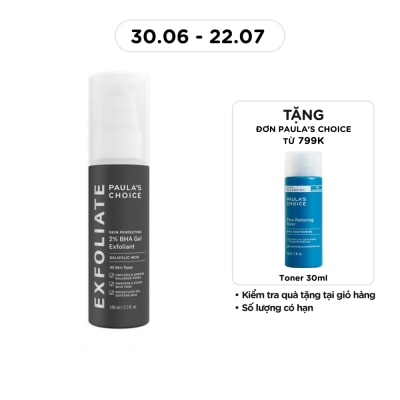 PAULA'S CHOICE - Skin Perfecting 2% BHA Gel Exfoliant 100ml