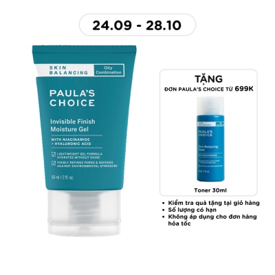 PAULA'S CHOICE Gel Dưỡng Ẩm Paula's Choice Skin Balancing Cho Da Mềm Mịn Ban Đêm 60ml image