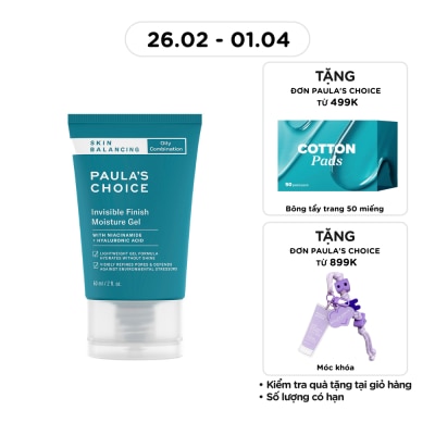 PAULA'S CHOICE Gel Dưỡng Ẩm Paula's Choice Skin Balancing Cho Da Mềm Mịn Ban Đêm 60ml