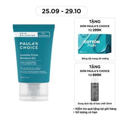 PAULA'S CHOICE Gel Dưỡng Ẩm Paula's Choice Skin Balancing Cho Da Mềm Mịn Ban Đêm 60ml