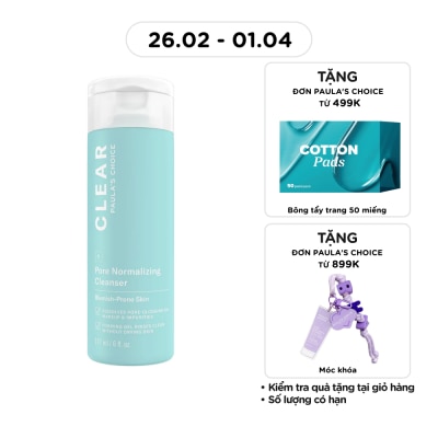 PAULA'S CHOICE Clear Pore Normalizing Cleanser 177ml