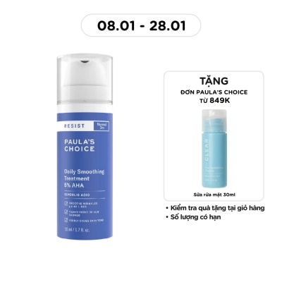PAULA'S CHOICE Paula's Choice Resist Daily Smoothing Treatment With 5% AHA 50ml