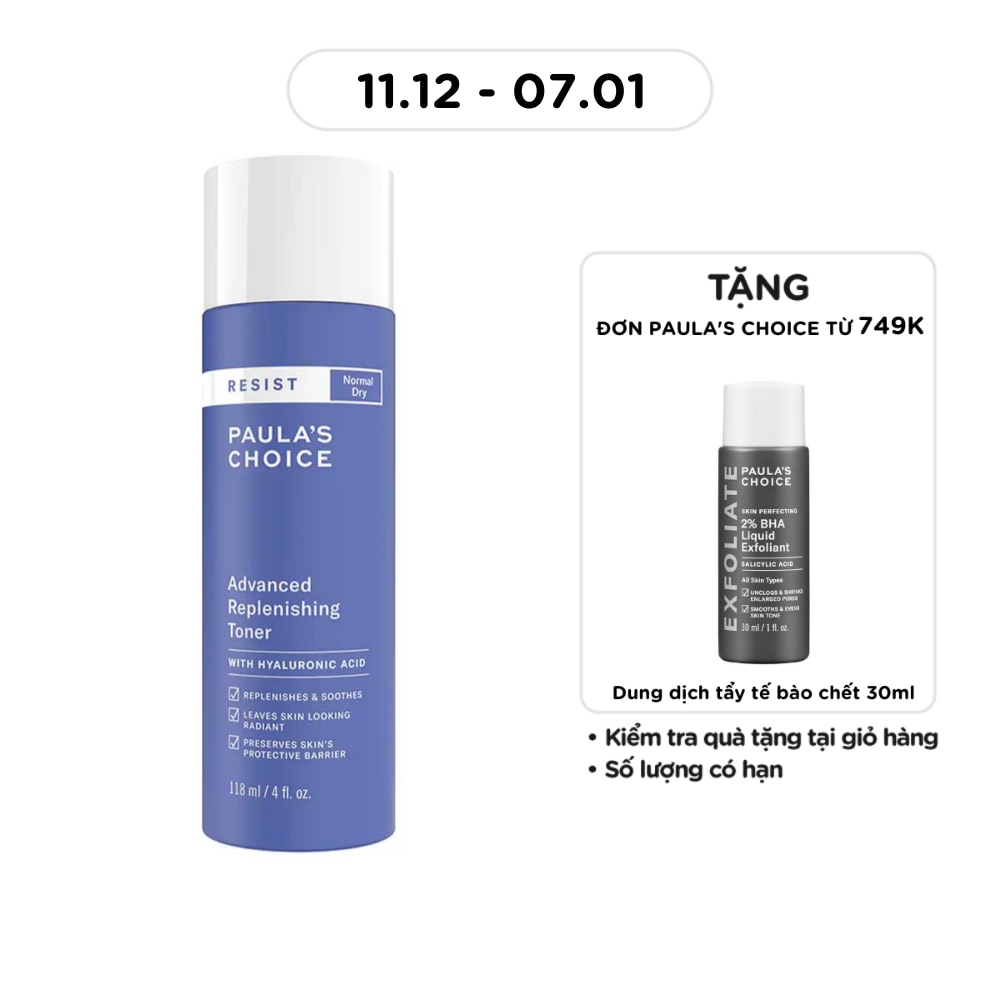 Nước Cân Bằng Paula's Choice Resist Bổ Sung Chuyên Sâu 118ml