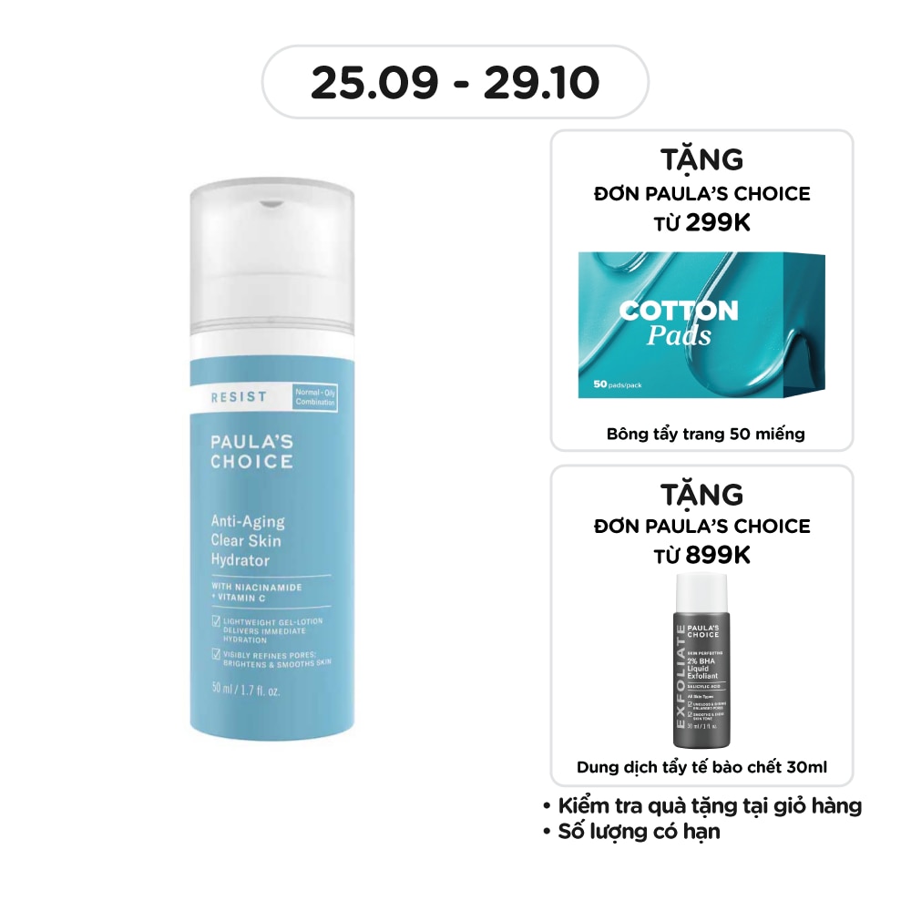 Kem Dưỡng Ẩm Paula's Choice Resist Cho Da Nhạy Cảm & Lão Hóa 50ml