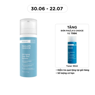 PAULA'S CHOICE - Paula's Choice Resist Anti-Aging Clear Skin Hydrator 50ml