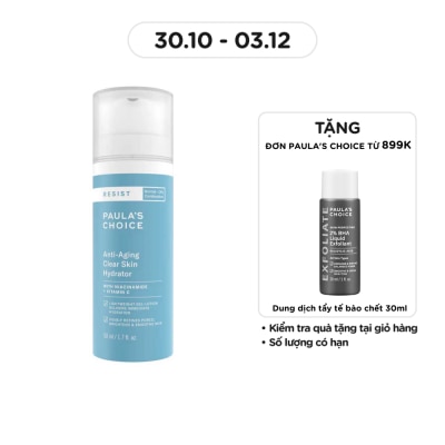 PAULA'S CHOICE Kem Dưỡng Ẩm Paula's Choice Resist Cho Da Nhạy Cảm & Lão Hóa 50ml