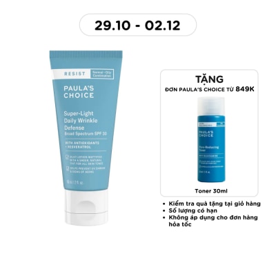 PAULA'S CHOICE Paula's Choice Resist Super Light Wrinkle Defense SPF30 60ml image