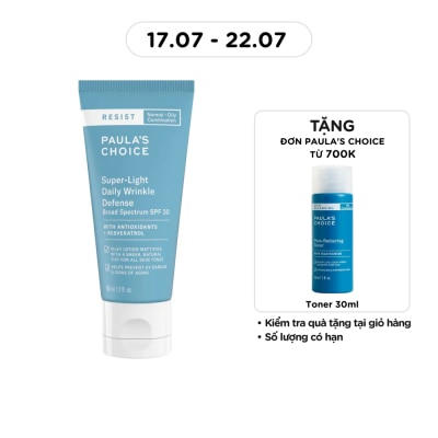 PAULA'S CHOICE - Kem Dưỡng Paula's Choice Resist Chống Nhăn Siêu Nhẹ SPF30 60ml image