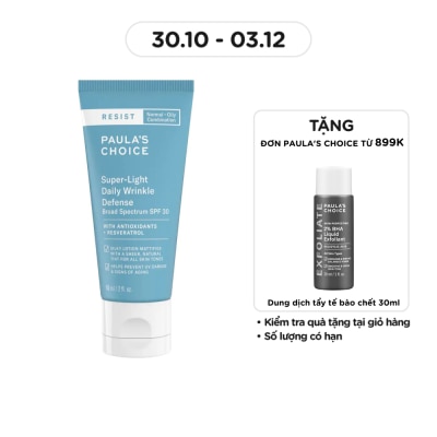 PAULA'S CHOICE Paula's Choice Resist Super-Light Wrinkle Defense SPF30 60ml