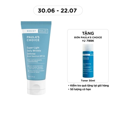 PAULA'S CHOICE - Paula's Choice Resist Super-Light Wrinkle Defense SPF30 60ml