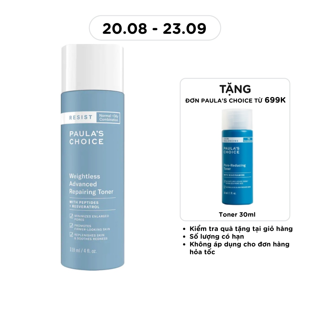 Paula's Choice Resist Weightless Advanced Repairing Toner 118ml image