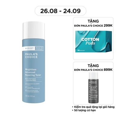PAULA'S CHOICE Paula's Choice Resist Weightless Advanced Repairing Toner 118ml