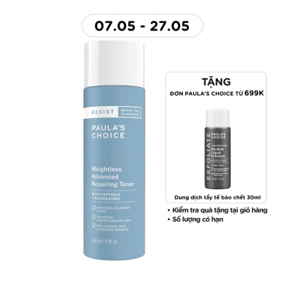 PAULA'S CHOICE - Nước Cân Bằng Paula's Choice Resist Siêu Nhẹ Cho Làn Da Dầu Và Lão Hóa 118ml