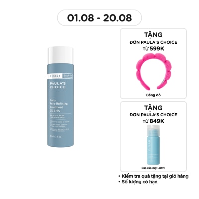 PAULA'S CHOICE Paula's Choice Resist Daily Pore-Refining Treatment With 2% BHA 88ml