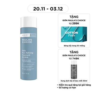 PAULA'S CHOICE Tinh Chất Paula's Choice Resist Se Khít Lỗ Chân Lông 2% BHA 88ml