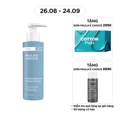 PAULA'S CHOICE Paula's Choice Resist Perfectly Balanced Foaming Cleanser 190ml