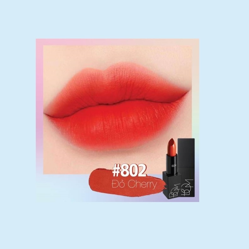 Son Lì BOM My Lipstick 3.5g.#802- My Cherry Red