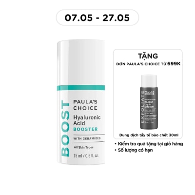 PAULA'S CHOICE - Tinh Chất Paula's Choice Giảm Nhăn Và Lão Hóa Với Hyaluronic Acid 15ml