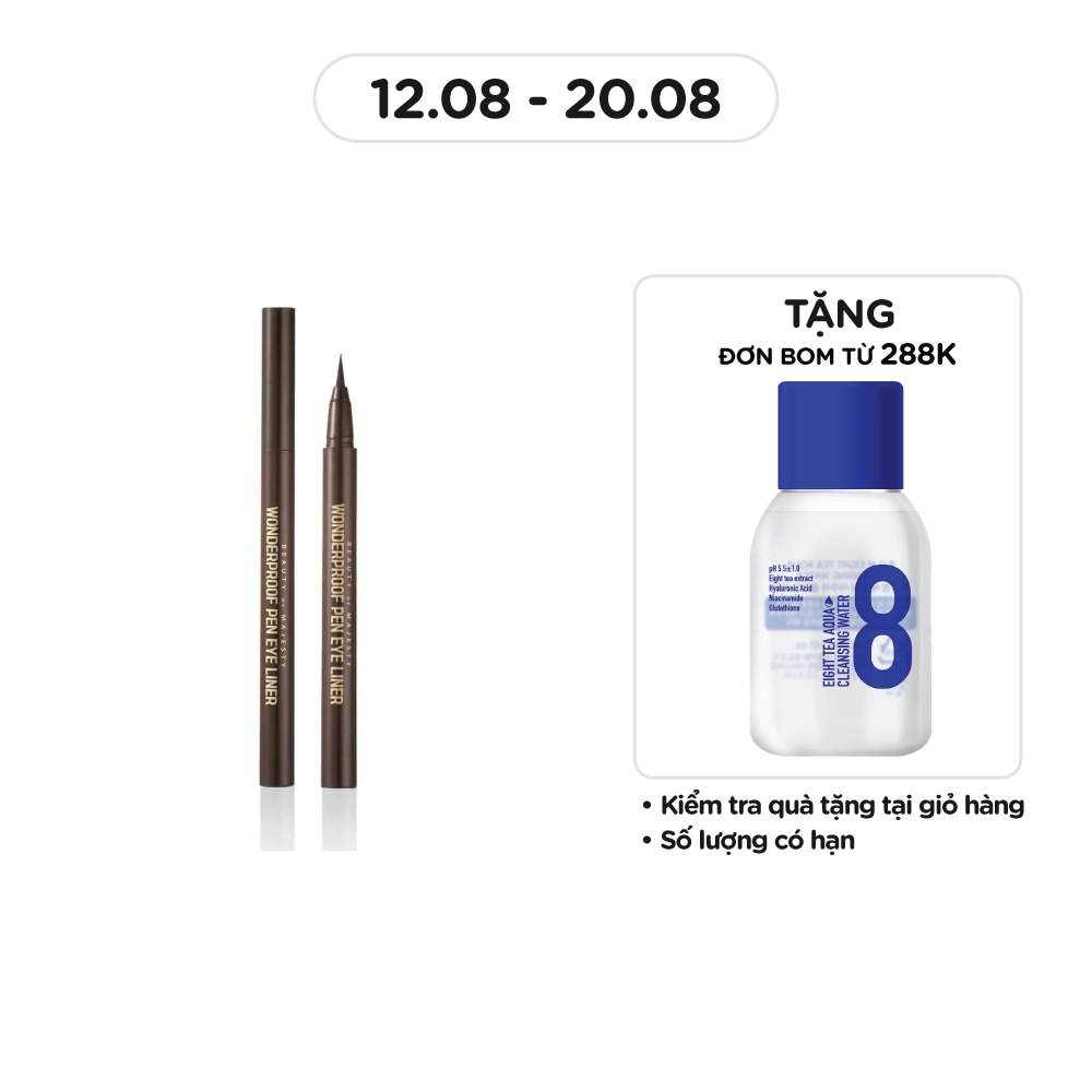BOM Wonderproof Eyeliner 0.5g .#02 Brown