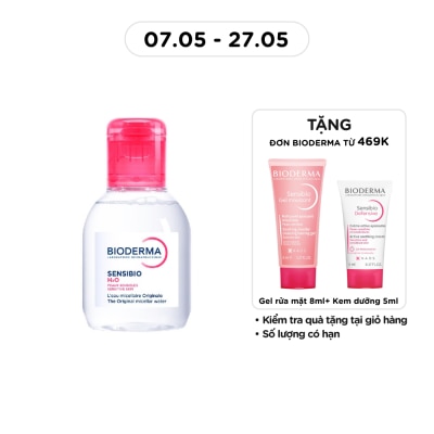 BIODERMA - Nước Tẩy Trang Dành Cho Da Nhạy Cảm Bioderma Sensibio H20 100ml
