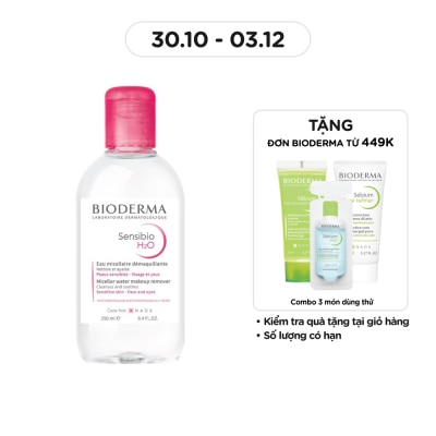 BIODERMA Sensibio H20 Make Up Remover 250ml