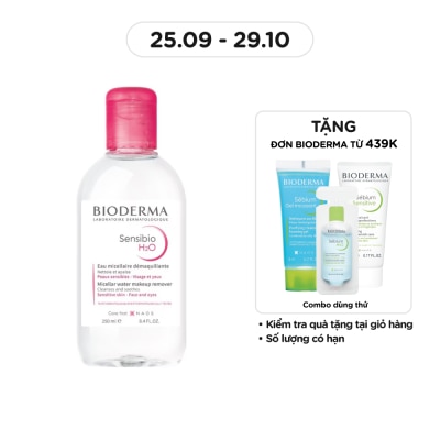 BIODERMA Sensibio H20 Make Up Remover 250ml
