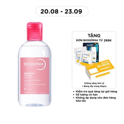 BIODERMA - Sensibio Tonique Soothing Moisturizing Toning Lotion 250ml image