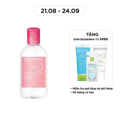BIODERMA Sensibio Tonique Soothing Moisturizing Toning Lotion 250ml