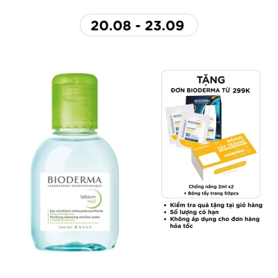 BIODERMA - Sebium H2O Purifying Cleansing Micelle Solution 100ml image
