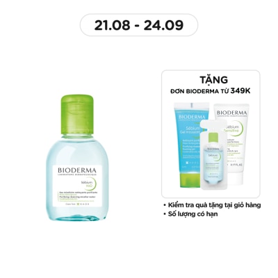 BIODERMA Sebium H2O Purifying Cleansing Micelle Solution 100ml