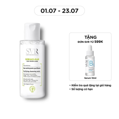 SVR Nước Tẩy Trang SVR Làm Giảm Mụn Sebiaclear Eau Micellaire 75ml