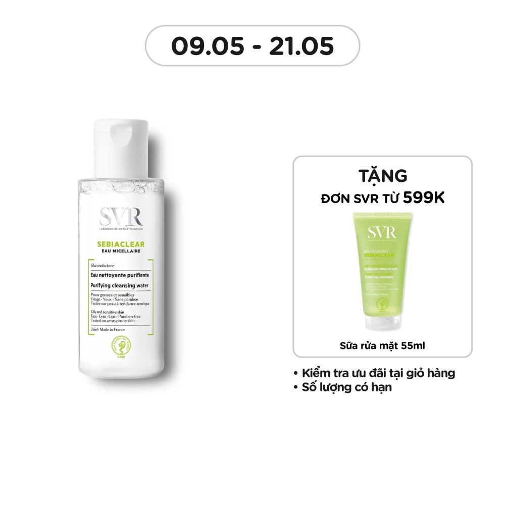Sebiaclear Eau Micellaire 75ml