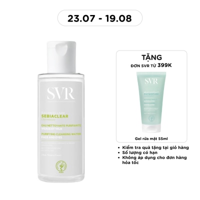 SVR - Nước Tẩy Trang SVR Sebiaclear Eau Micellaire Cho Da Dầu Mụn 75ml image