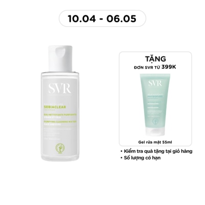 SVR - Nước Tẩy Trang SVR Sebiaclear Eau Micellaire Cho Da Dầu Mụn 75ml