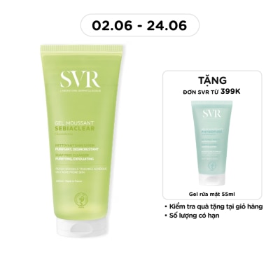 SVR - Sebiaclear Gel Moussant 200ml