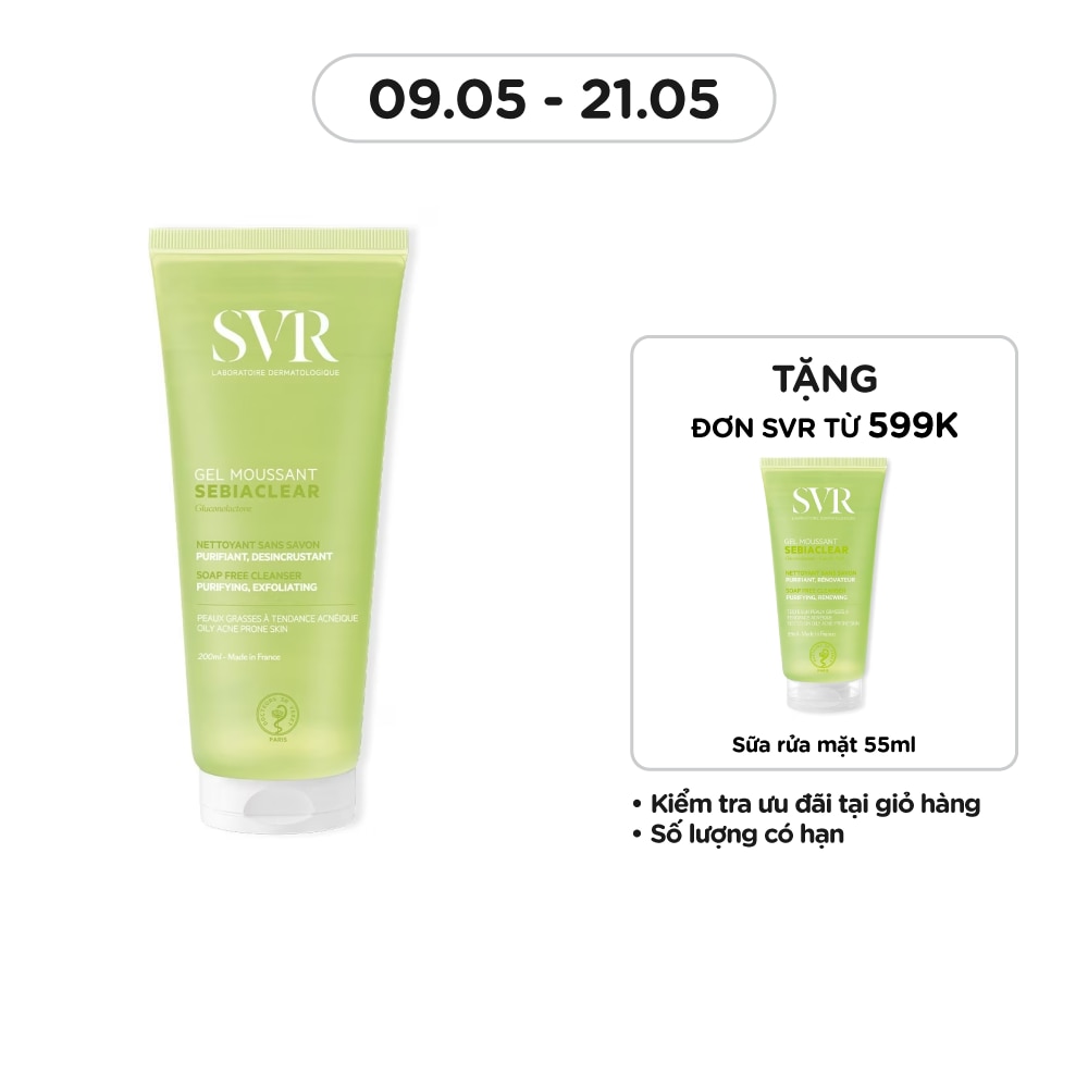 Sebiaclear Gel Moussant 200ml
