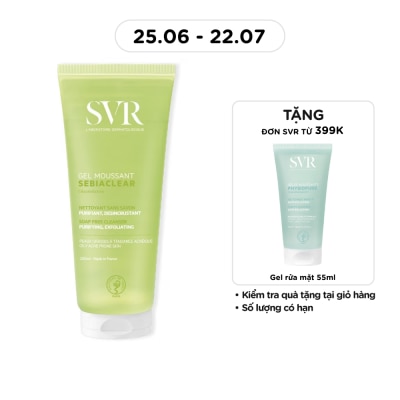 SVR - Sebiaclear Gel Moussant 200ml
