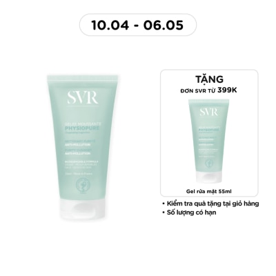 SVR - Gel Rửa Mặt SVR Physiopure Dành Cho Da Nhạy Cảm 55ml