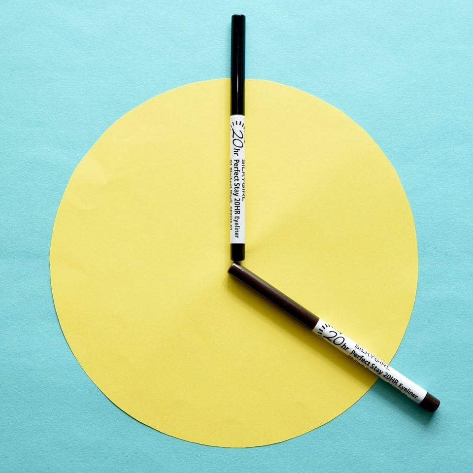 Chì Kẻ Mắt Silkygirl Perfect Stay 20Hr Eyeliner - 02 Dark Brown 0.28g