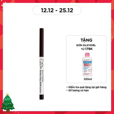 SILKYGIRL Chì Kẻ Mắt Silkygirl Perfect Stay 20Hr Eyeliner - 02 Dark Brown 0.28g