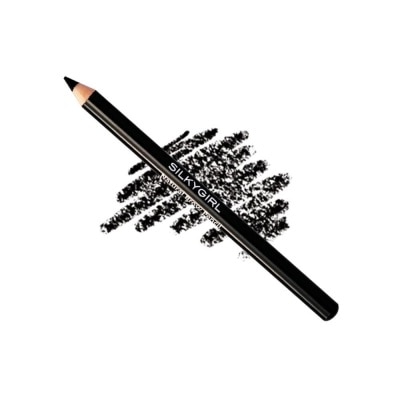 SILKYGIRL Chì Mày Silkygirl Natural Brow Pencil - 01 Soft Black 1.14g