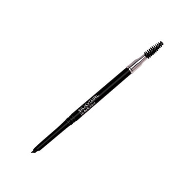 SILKYGIRL Chì Mày Silkygirl Hi-Definition Brow Liner - 01 Soft Black 0.35g