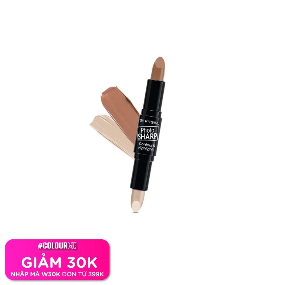 SILKYGIRL Photosharp Contour & Highlighter Stick - 01 Natural Light 8g