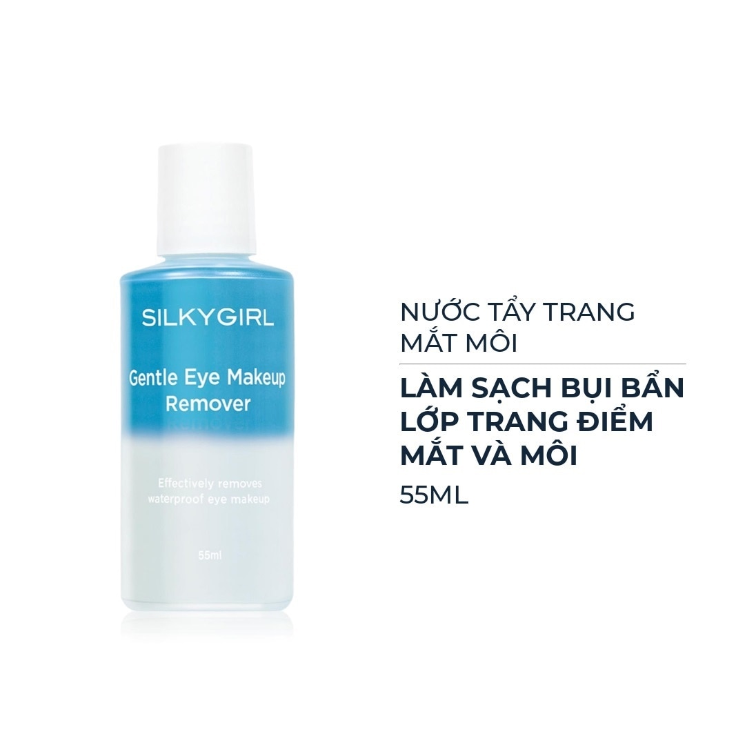 Nước Tẩy Trang Silkygirl Gentle Eye & Lip 55ml