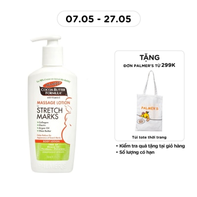 PALMER'S - Sữa Dưỡng Thể Palmer's Ngăn Ngừa Và Giảm Rạn Da Khi Mang Thai Hoặc Tăng Cân 250ml